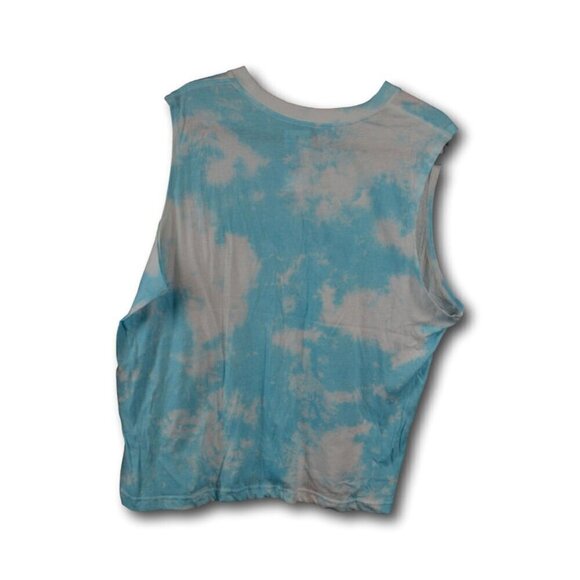 Fifth Sun Tie-Dye NASA Light Aqua Blue Tank Top Size: XXL NWT - Picture 3 of 3